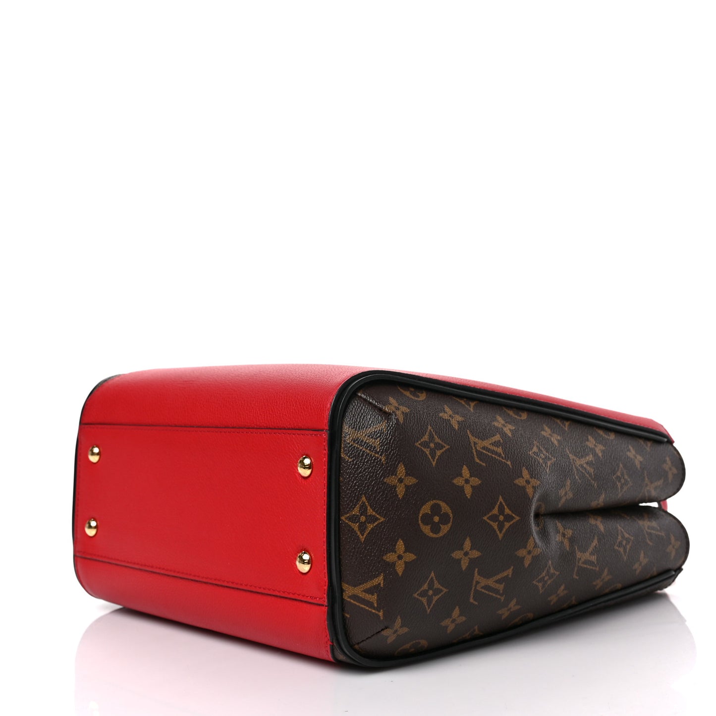 Calfskin Monogram Kimono Tote Cherry
