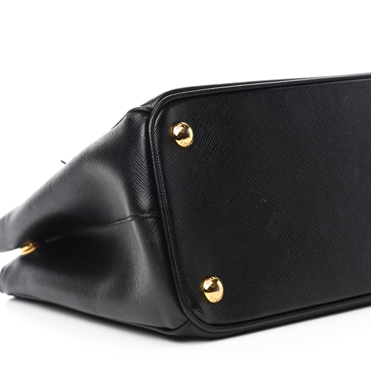 Prada Saffiano Small Galleria Double Zip Tote Black 9 of 10