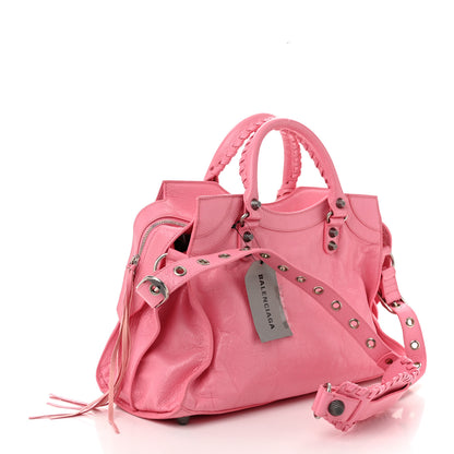 Balenciaga Agneau Arena Neo Cagole City Handbag Sweet Pink 4 of 14