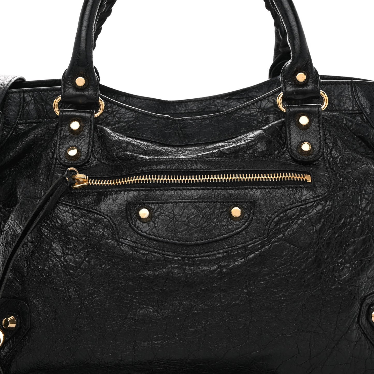 Agneau Classic Gold Hardware S City Black