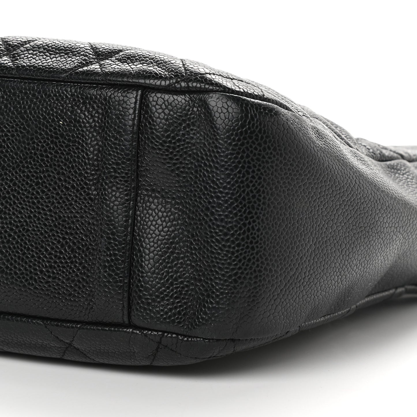 Caviar Quilted Timeless CC Shoulder Bag Black