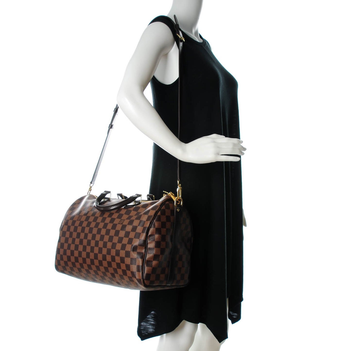 Damier Ebene Speedy Bandouliere 35