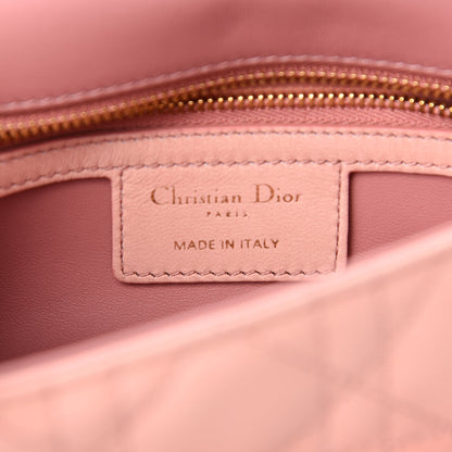 Christian Dior Lambskin Cannage Gradient Small Caro Bag Pink 8 of 9
