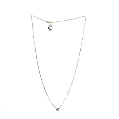 Cartier 18K Yellow Gold Diamond SM D'Amour Pendant Necklace 3 of 7
