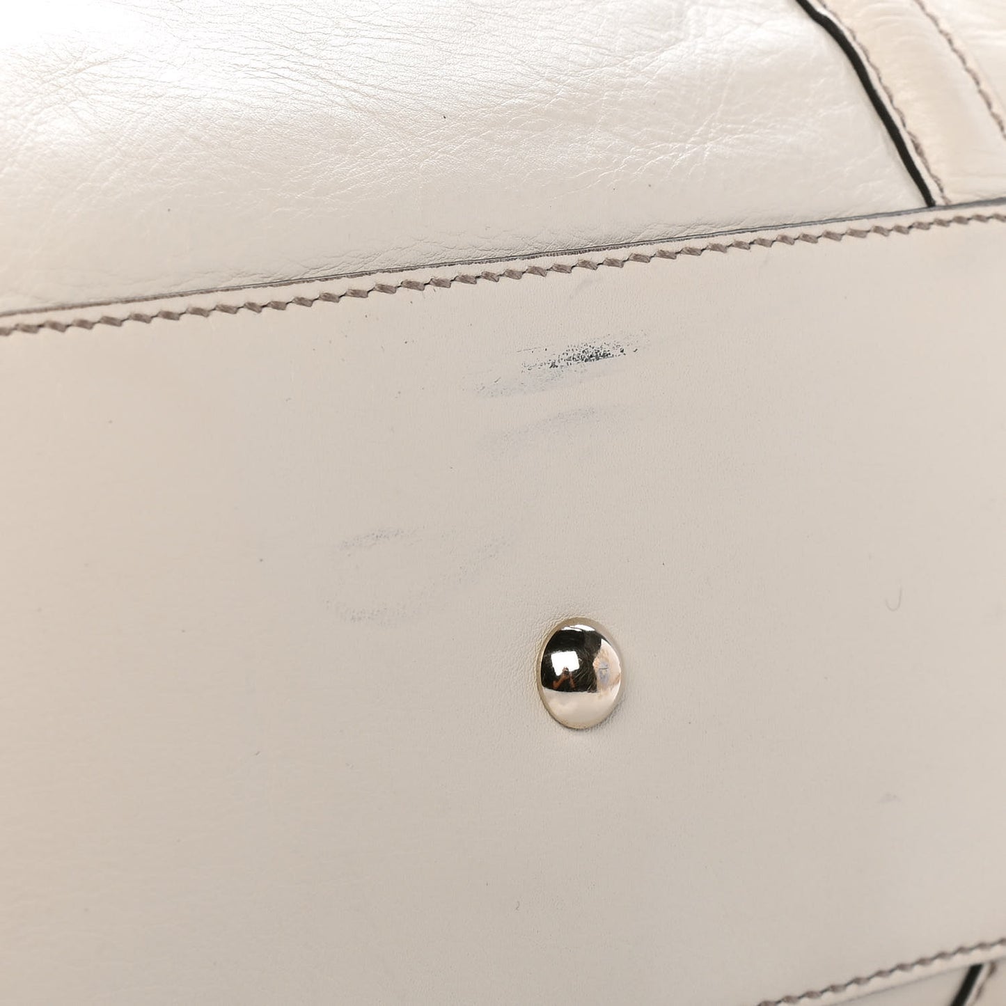 Calfskin Medium Britt Boston Ivory
