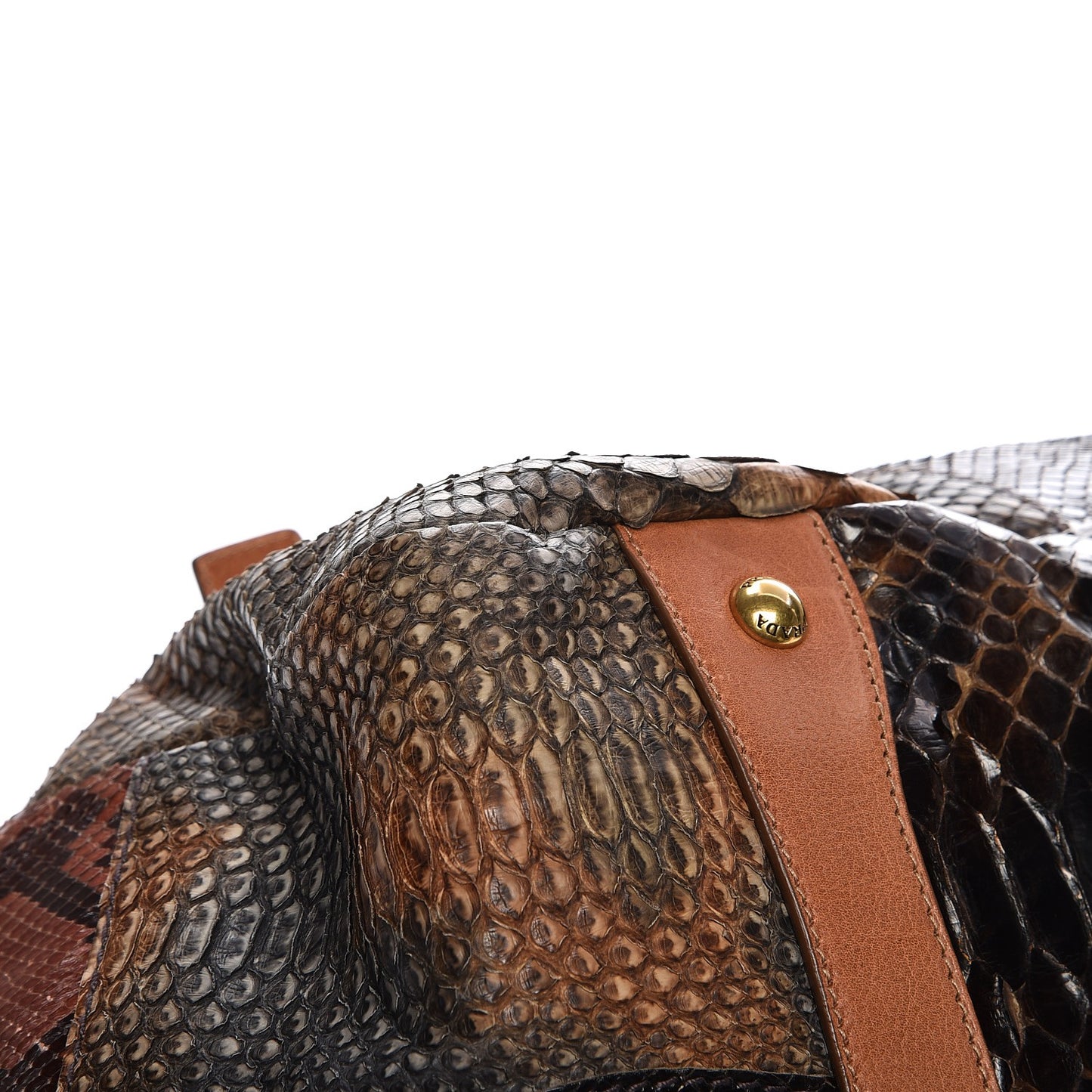 Python Patch Shopper Tote