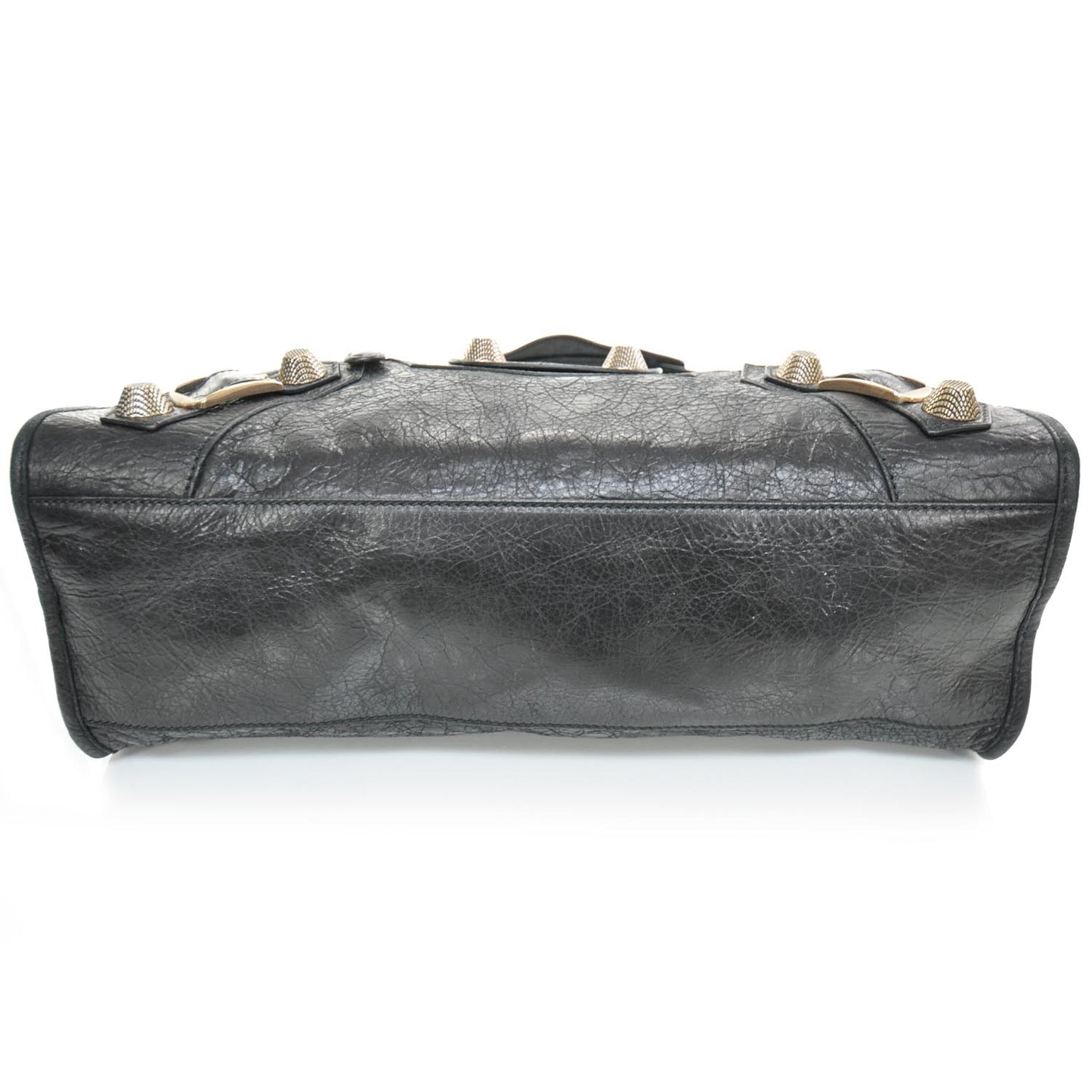 Agneau Rose Gold Hardware Giant City Black