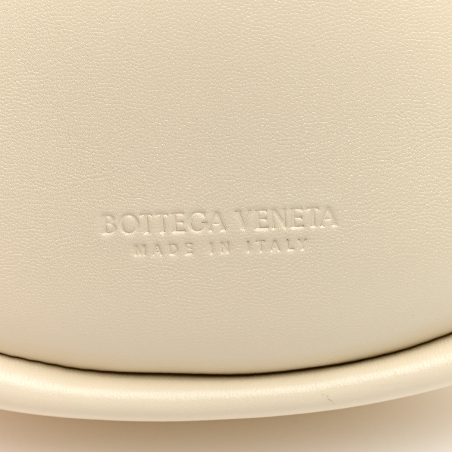 Bottega Veneta Smooth Calfskin Hula Hoop Shoulder Bag Sea Salt 6 of 10