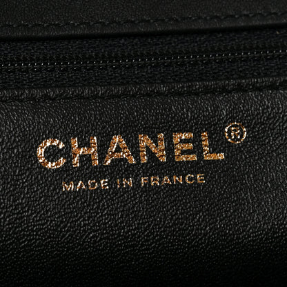 Chanel Calfskin Quilted Chevron In The City Bag Black 7 of 10