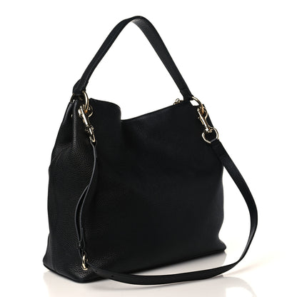 Gucci Pebbled Calfskin Large Soho Hobo Black 3 of 9