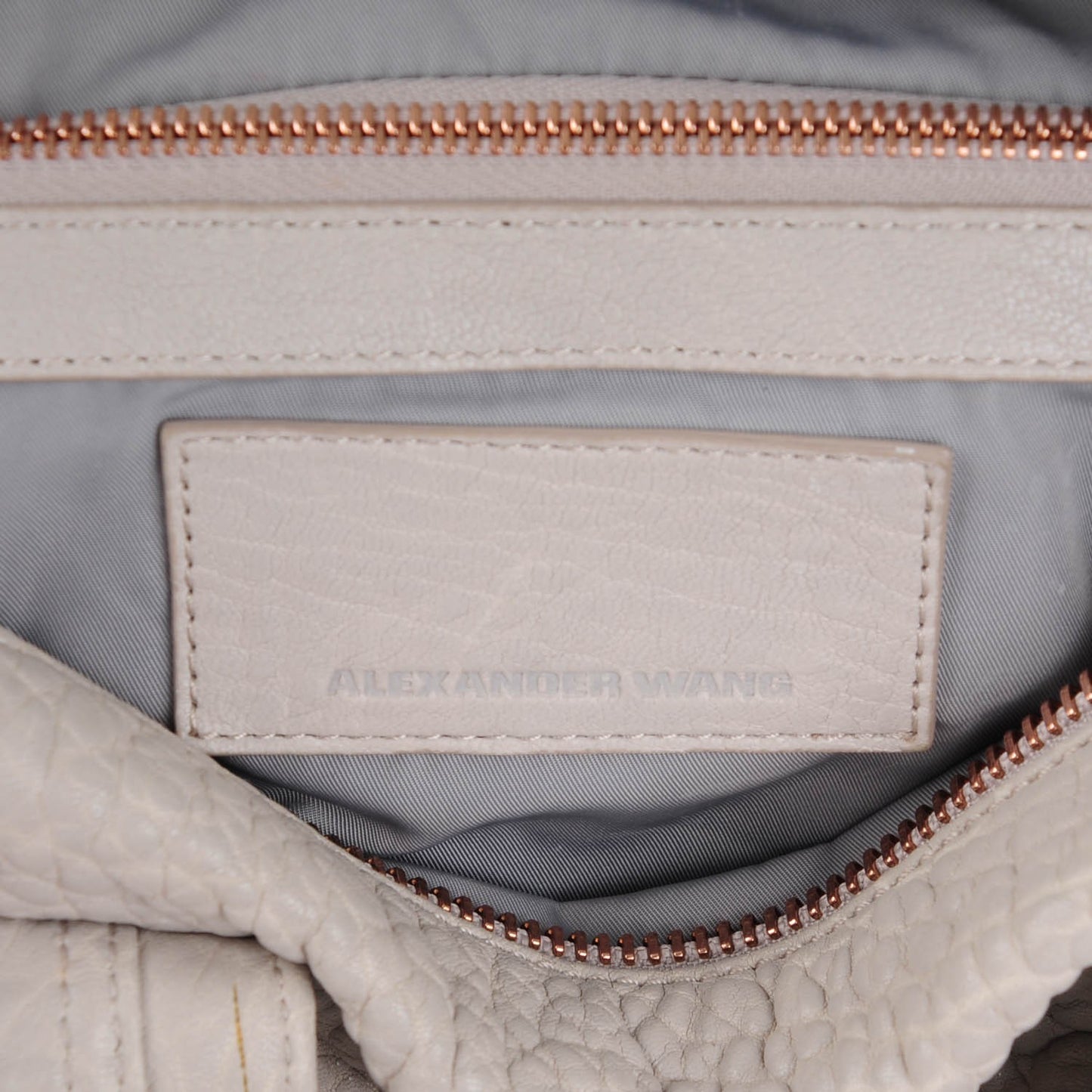 Pebbled Lambskin Rocco Oyster