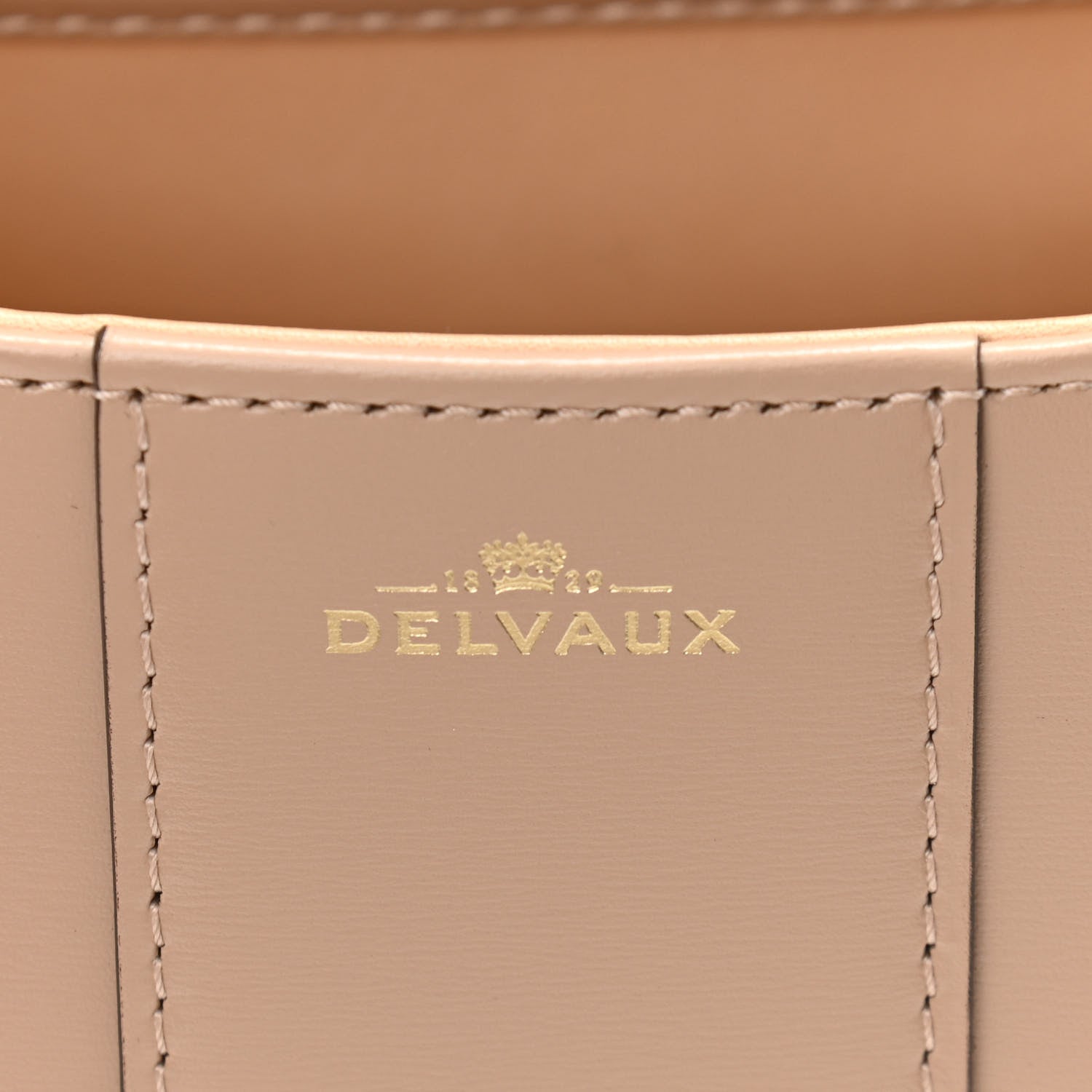 Delvaux Box Calfskin Mini Brillant Satchel Sand 6 of 10