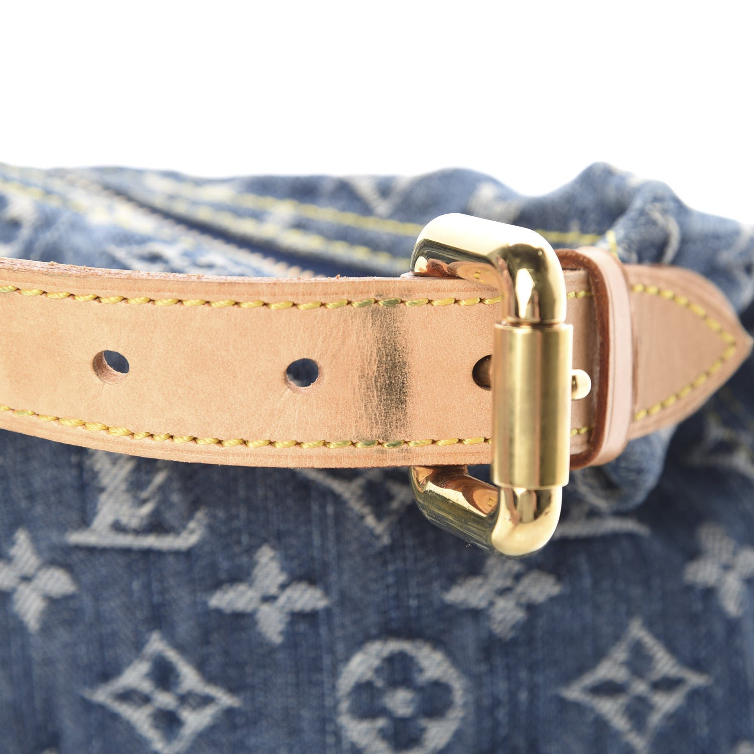 Louis Vuitton Monogram Denim Baggy PM Blue 12 of 12