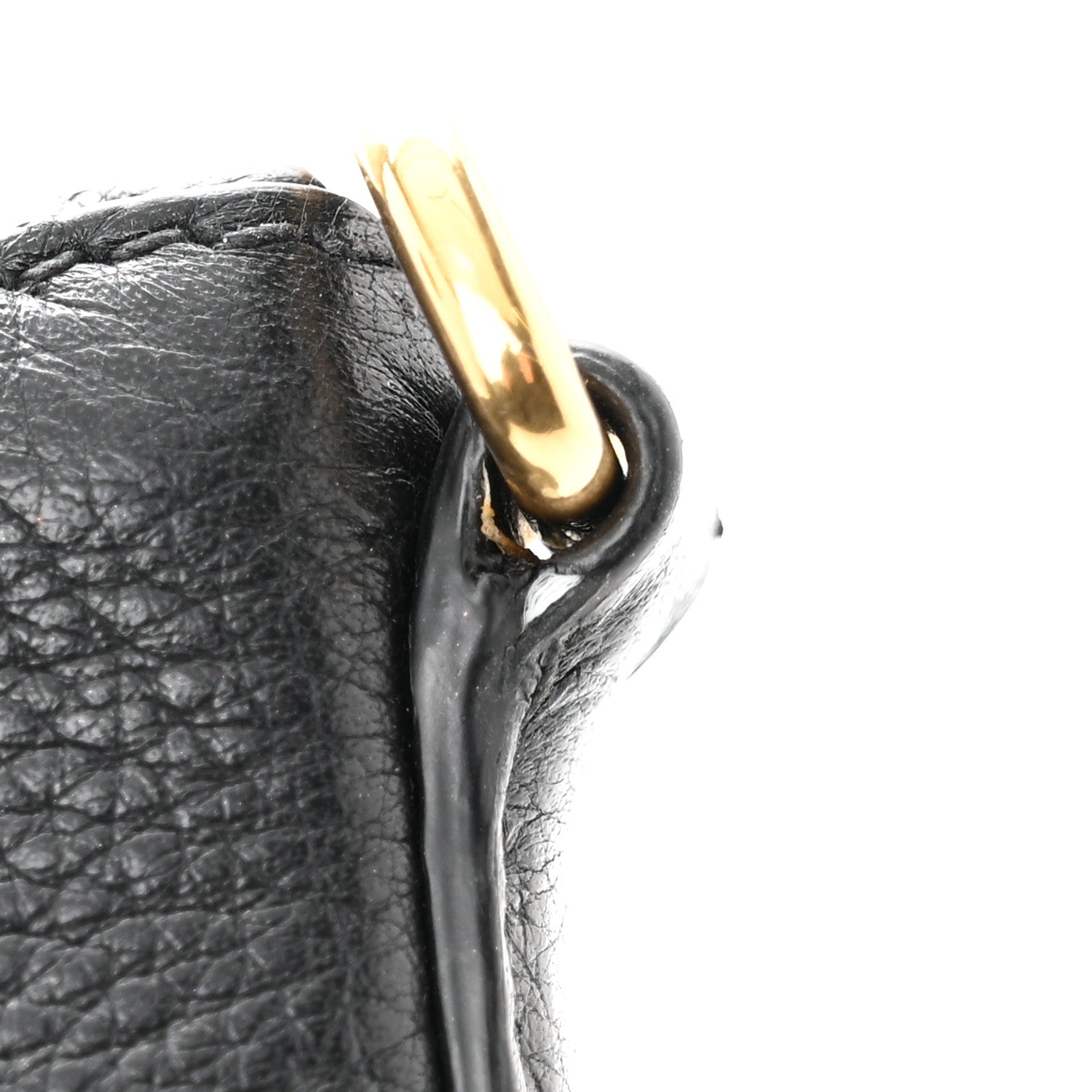 Prada Vitello Daino Zippered Shoulder Bag Black 13 of 13
