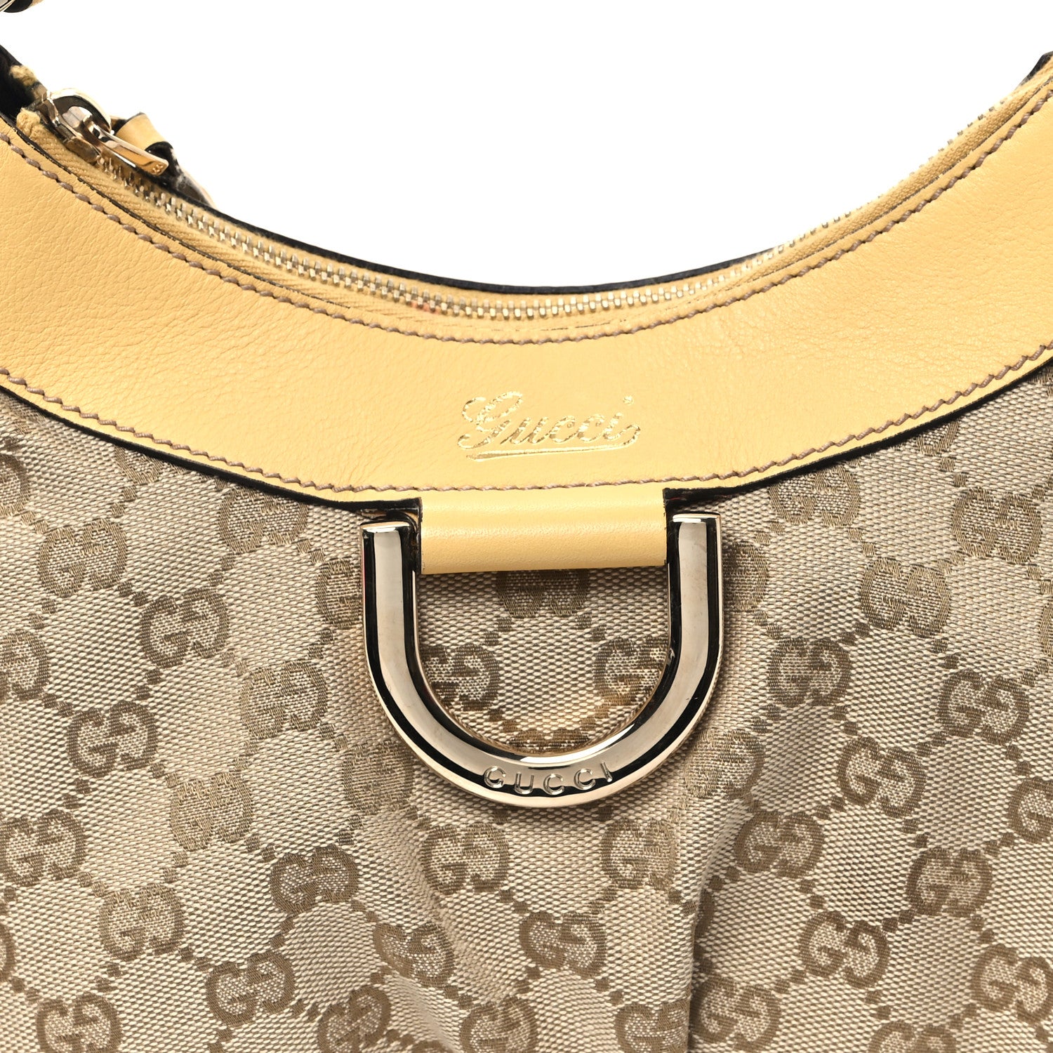 Gucci Monogram Medium D Gold Ring Hob Yellow 8 of 10