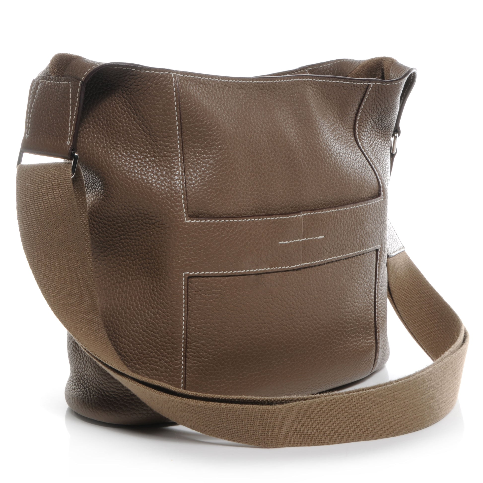 Hermes Taurillon Clemence Sac Goodnews PM Etoupe 3 of 7