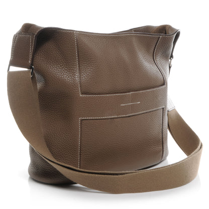 Hermes Taurillon Clemence Sac Goodnews PM Etoupe 3 of 7