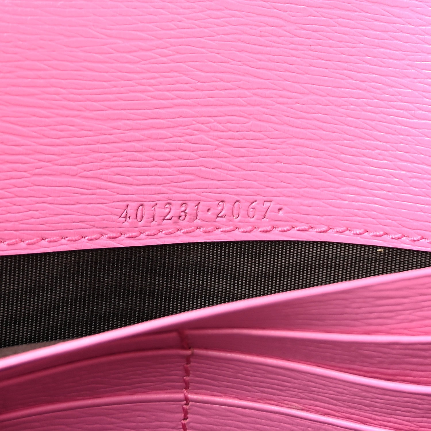 Gucci Calfskin Floral Print Mini Dionysus Chain Wallet Ivory Pink 7 of 10
