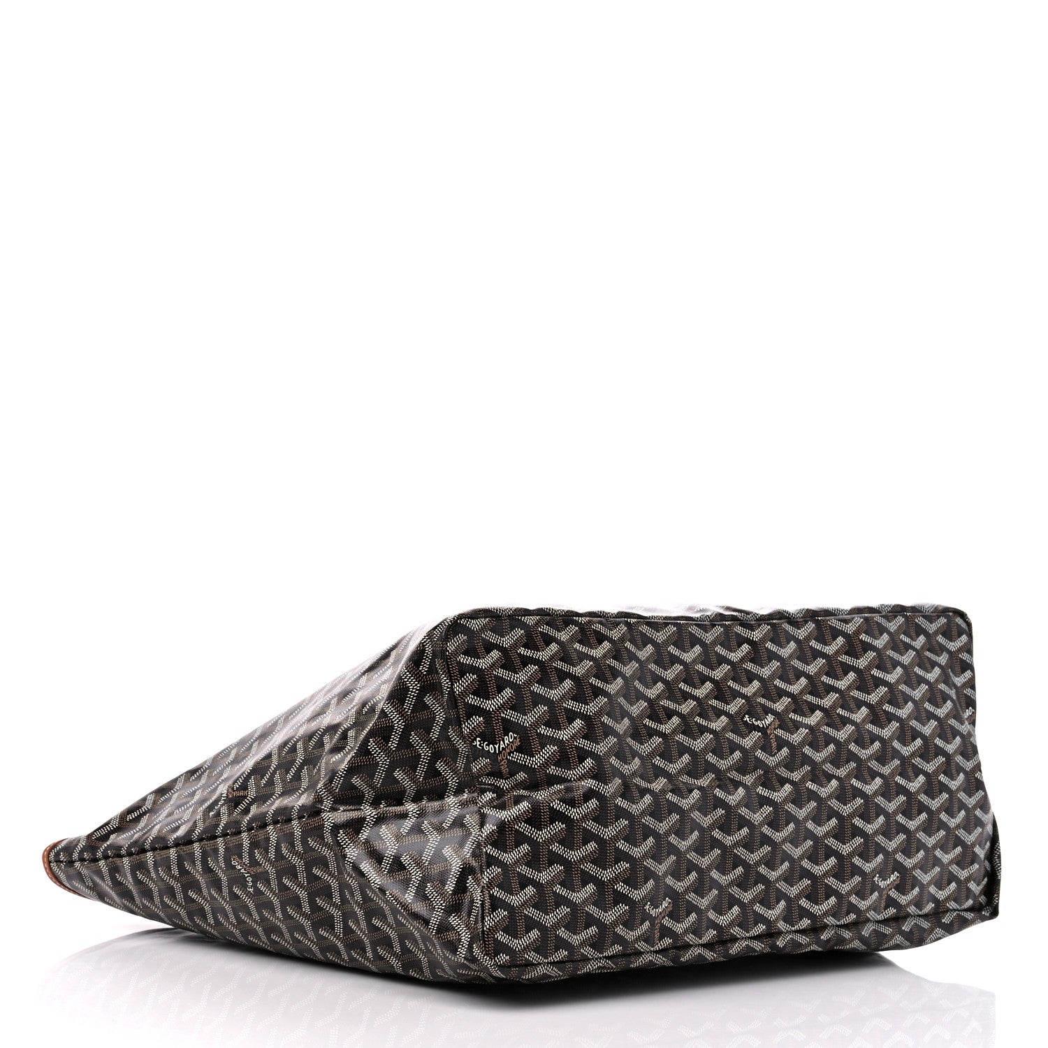 Goyard Goyardine Saint Louis GM Black Gold 5 of 9