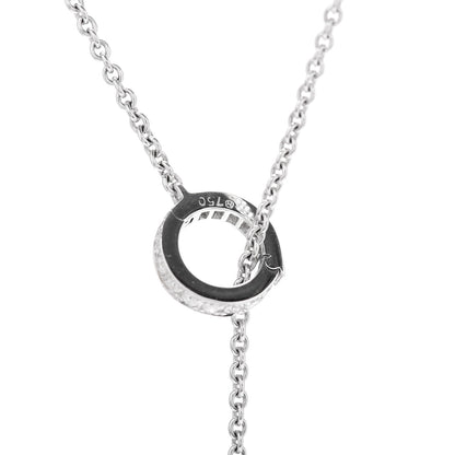 Mikimoto 18K White Gold Diamond Grey South Sea Pearl 8mm Pearls In Motion Necklace 4 of 4