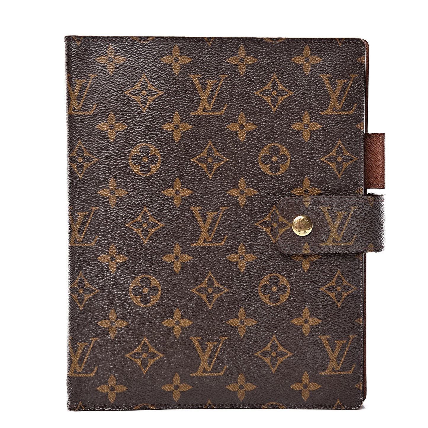 Monogram Large Ring Agenda Cover