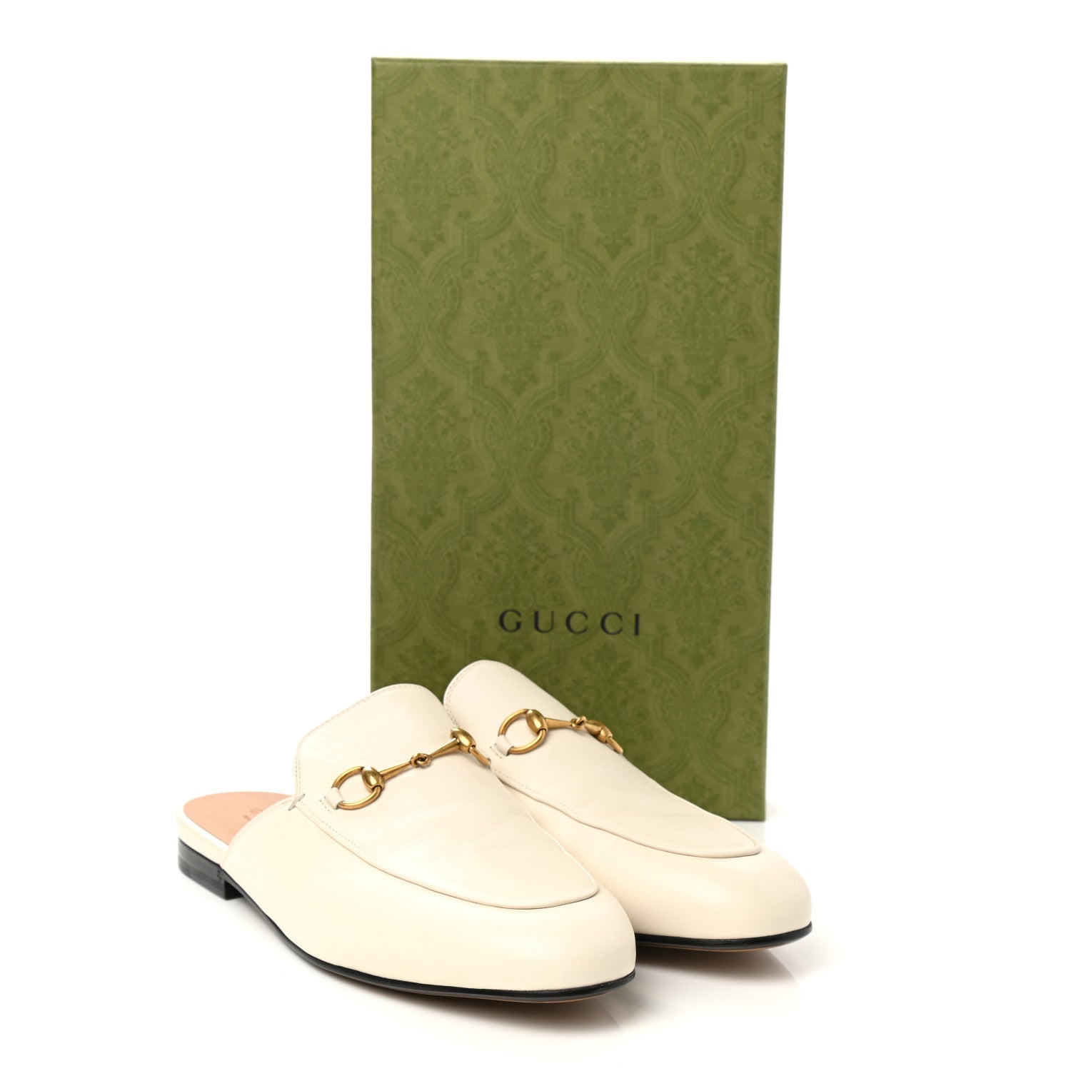 Gucci Malaga Kid Womens Princetown Slippers 40 Mystic White 10 of 10