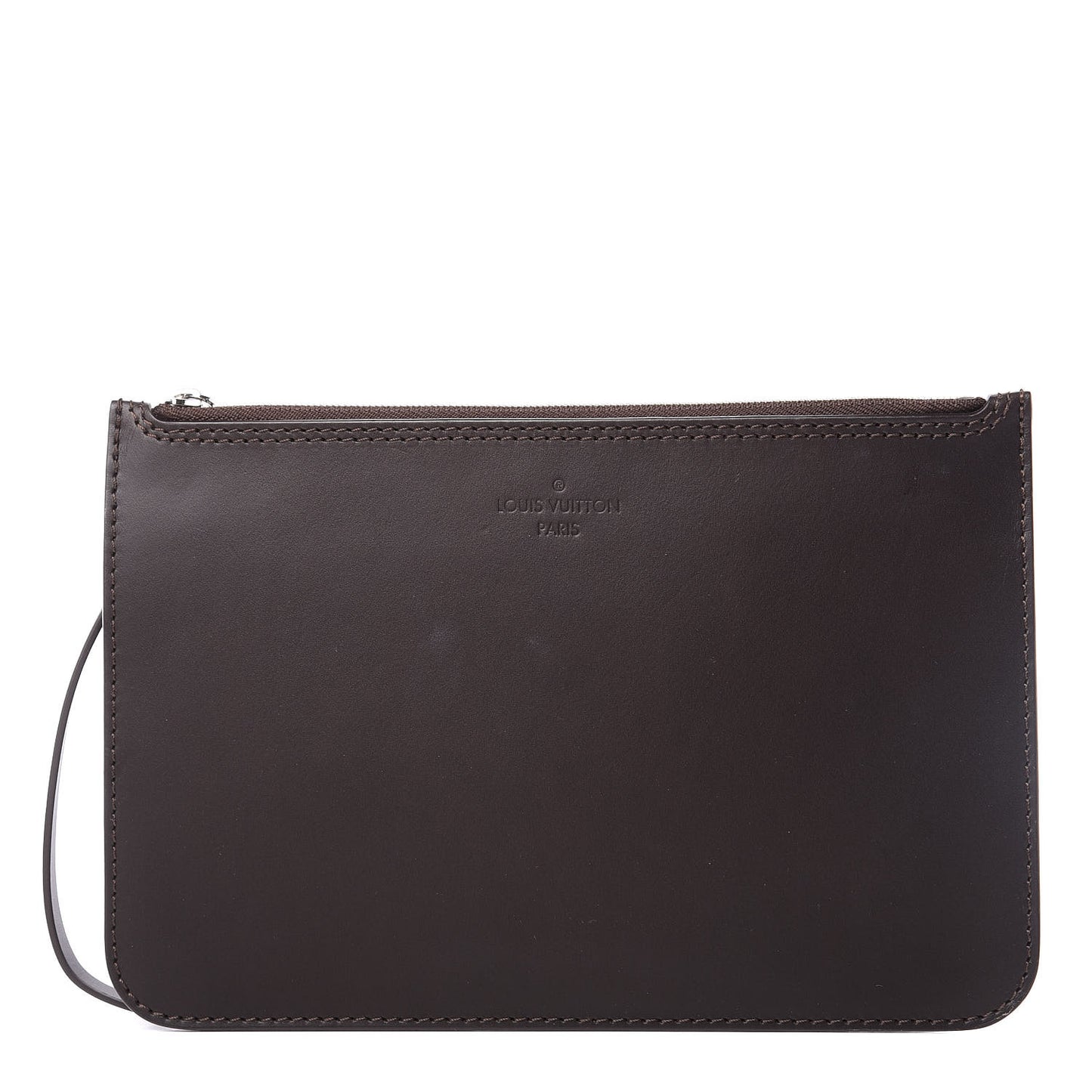 Calfskin Hina Pochette MM Brown