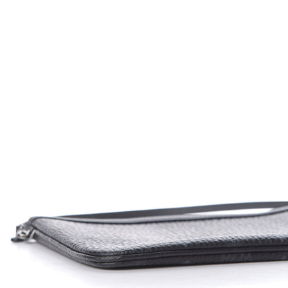 MCM Visetos Stark Wristlet Pouch Black 5 of 8
