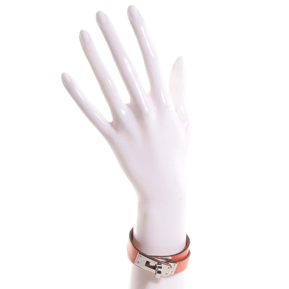 Hermes Swift Kelly Double Tour Bracelet Small Orange 2 of 7