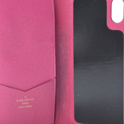 Louis Vuitton Monogram iPhone XS Max Folio Case Rose Pop 8 of 12
