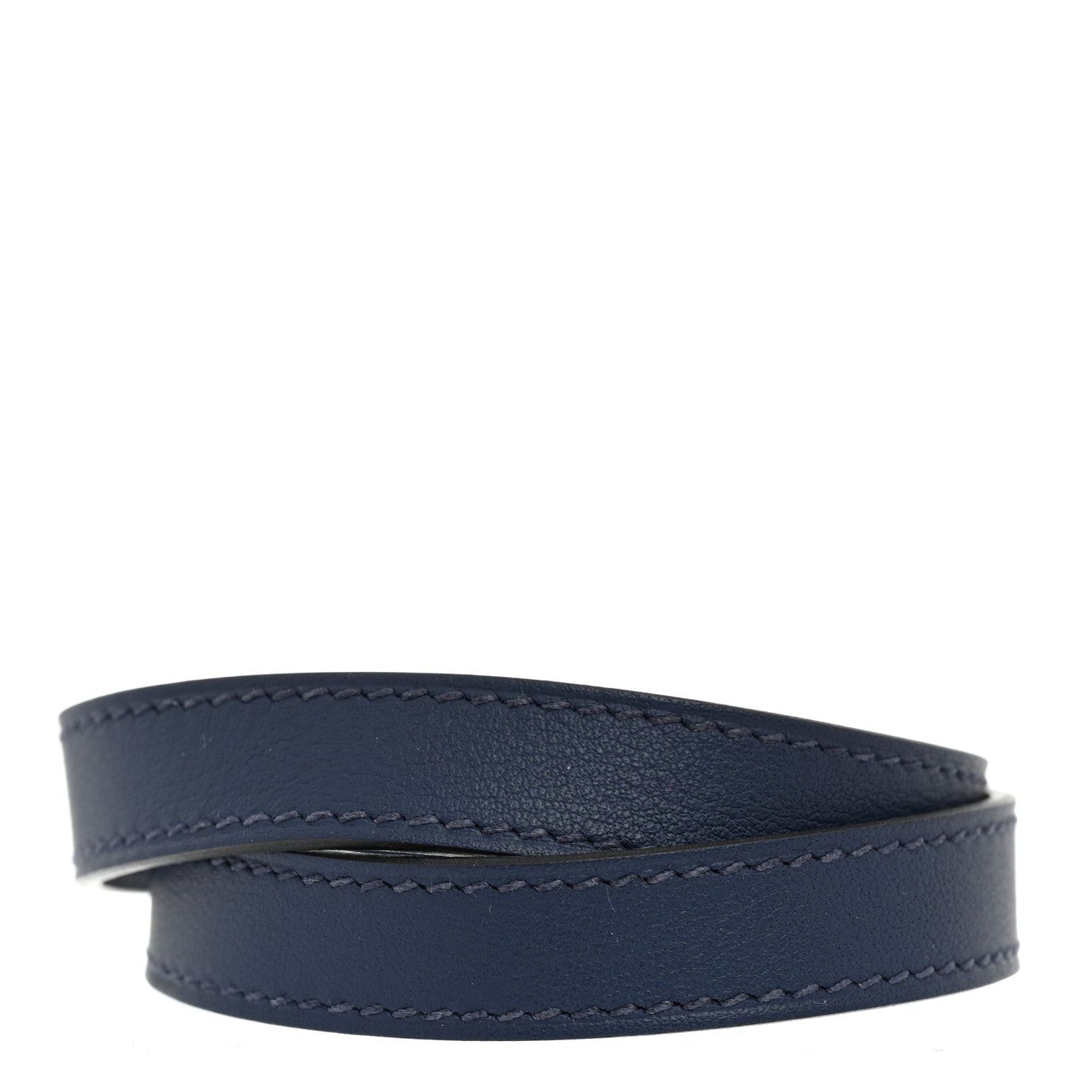 Hermes Swift Kelly Double Tour Bracelet T5 Bleu Saphir 3 of 7
