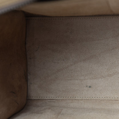 Celine Drummed Calfskin Micro Luggage Dune 11 of 14