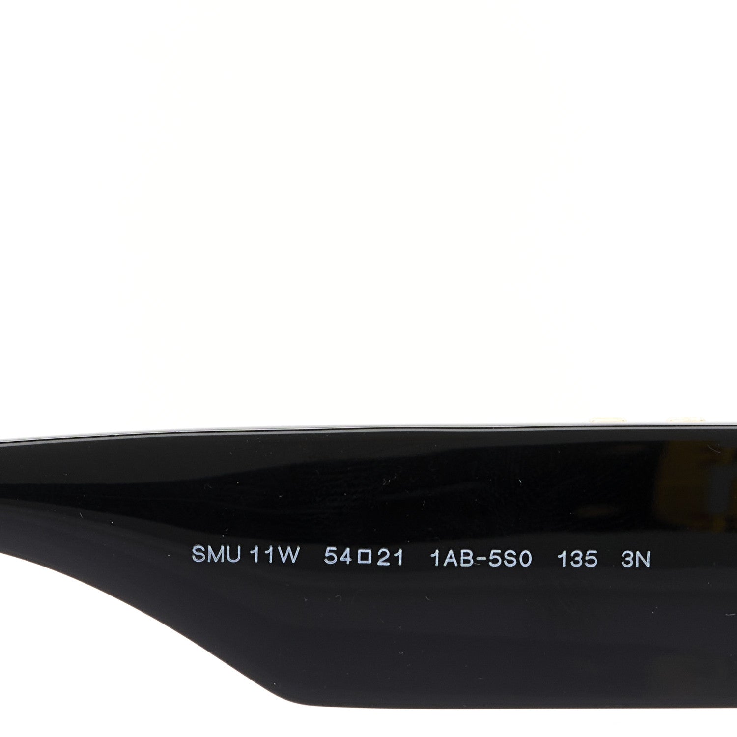 Miu Miu Acetate Oval Glimpse Sunglasses SMU11W Black 11 of 16