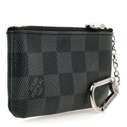 Louis Vuitton LOUIS VUITTON Damier Graphite Key Pouch 3 of 7