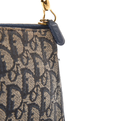Christian Dior Monogram Mini Saddle Pochette Navy 11 of 11