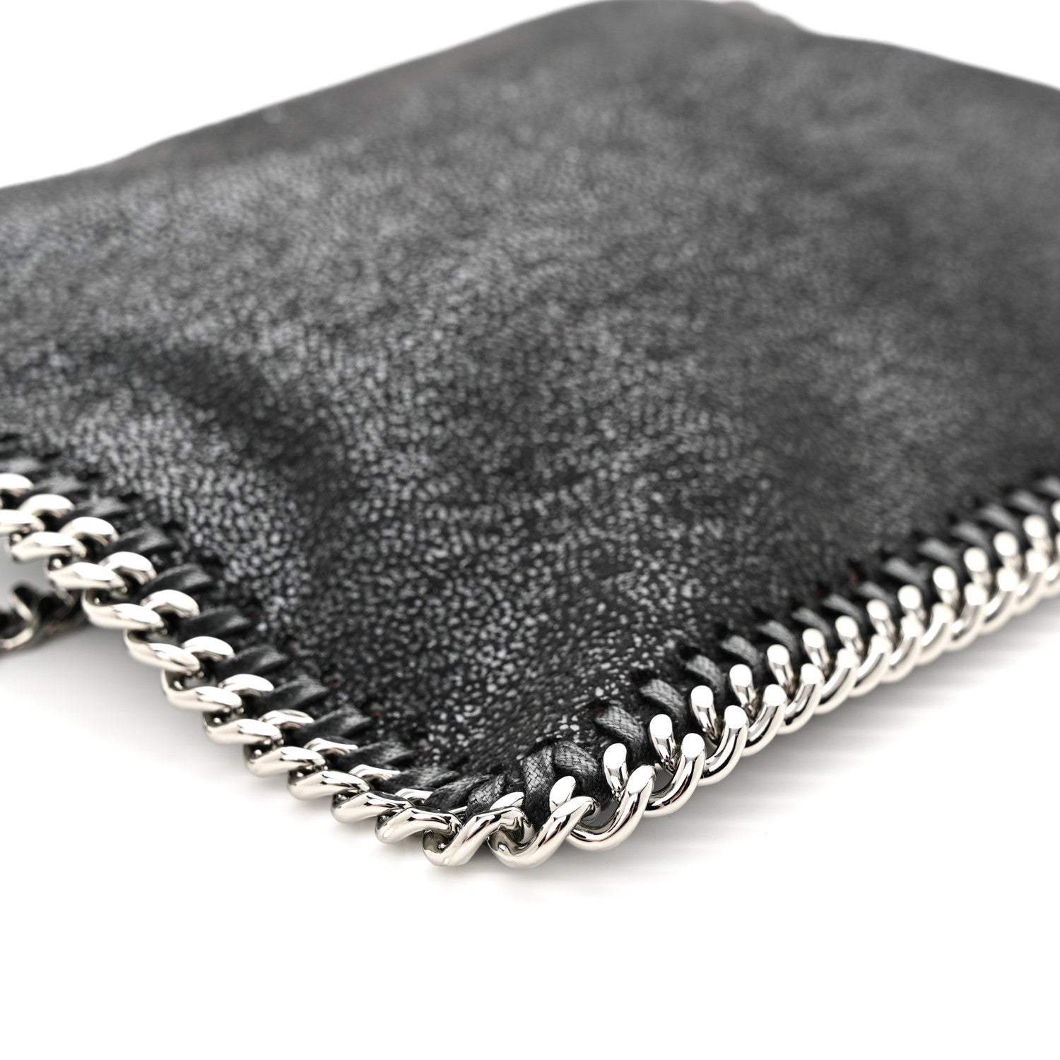 Stella McCartney Shaggy Deer Falabella Clutch Black 8 of 9