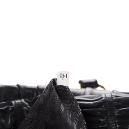 Prada Nappa Gaufre Tote Black 10 of 19