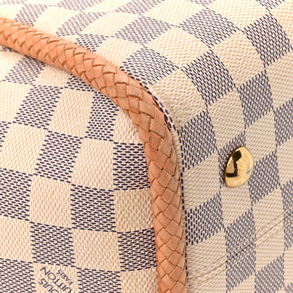 Louis Vuitton Damier Azur Propriano Rose Ballerine 10 of 14