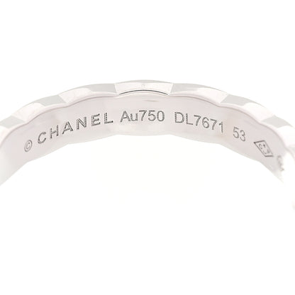 Chanel 18K White Gold Mini Coco Crush Ring 53 6.25 4 of 5