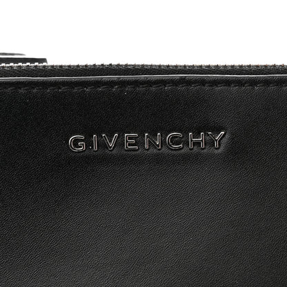 Givenchy Calfskin Logo Debossed Medium Shopper Tote Black 7 of 15