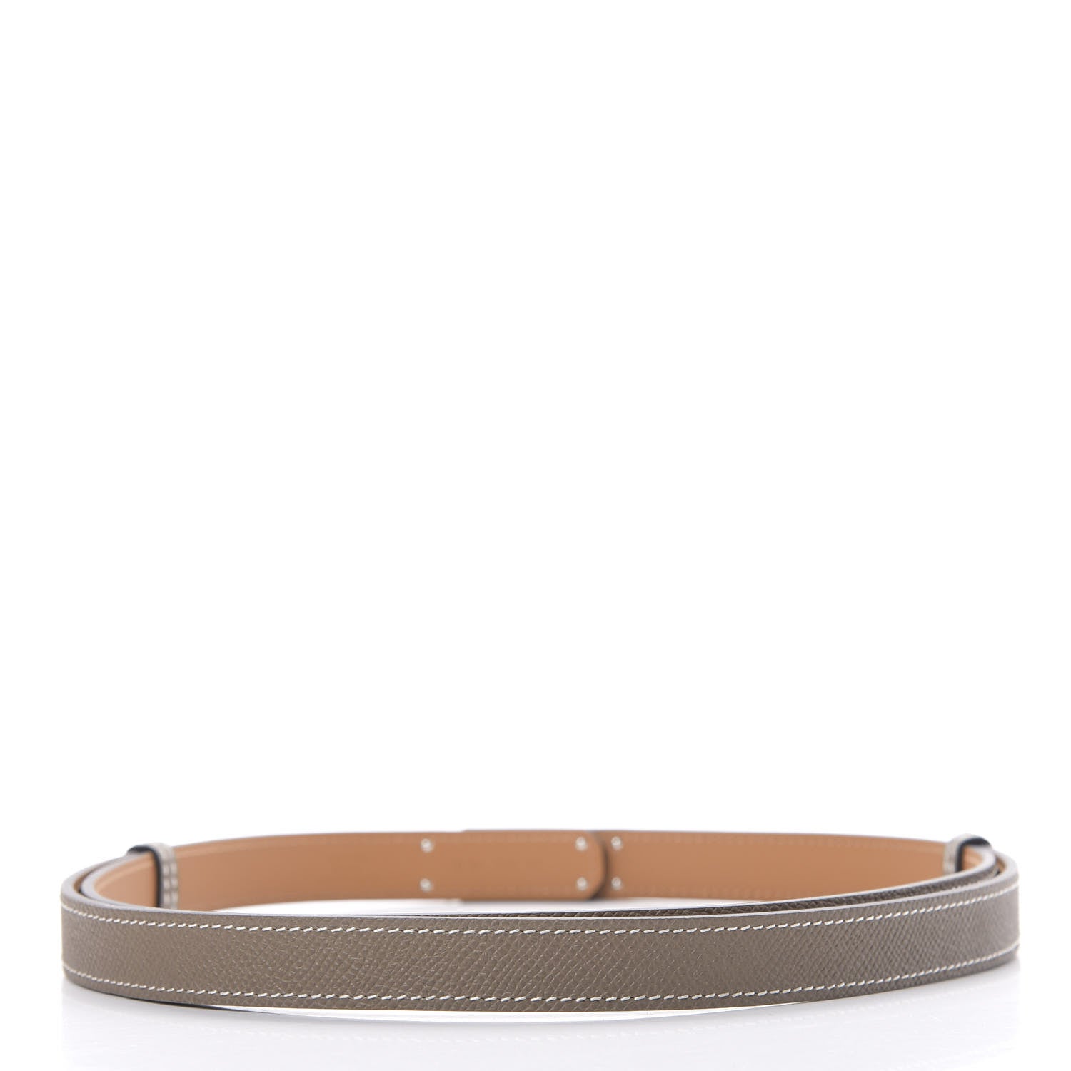 Hermes Epsom Kelly Belt Etoupe 2 of 4