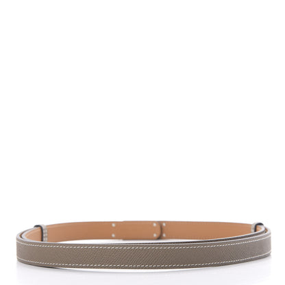 Hermes Epsom Kelly Belt Etoupe 2 of 4