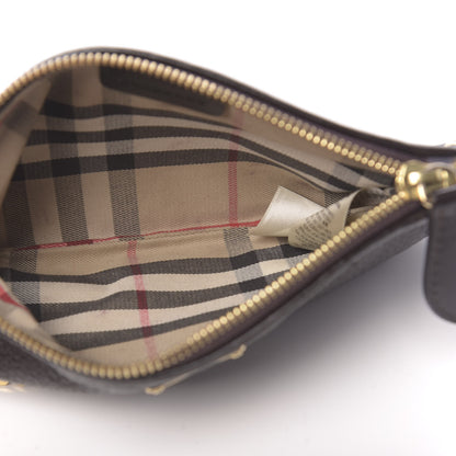 Burberry Grainy Calfskin Chain Pochette Dark Brown 5 of 11