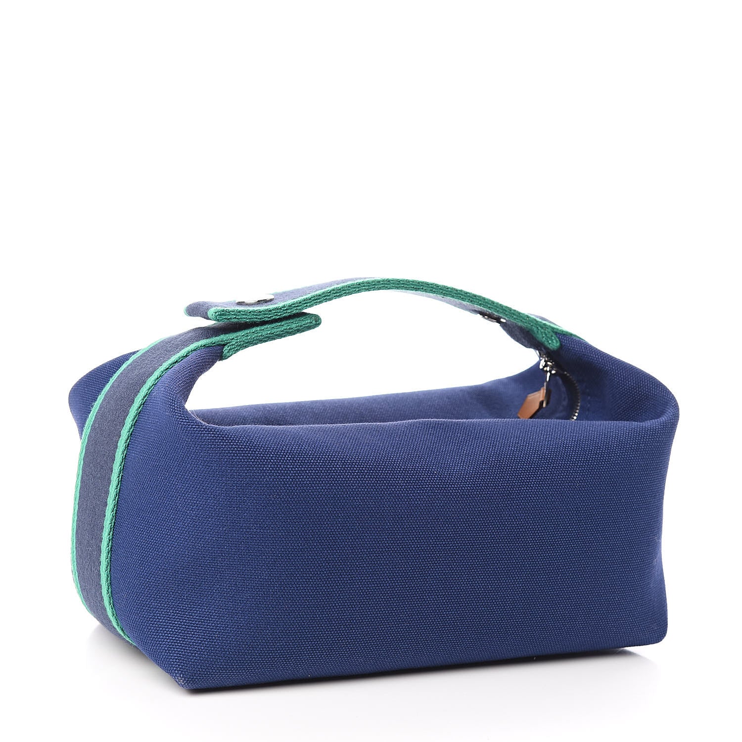 Hermes Canvas Small Bride-A-Brac Pouch Marine 3 of 6