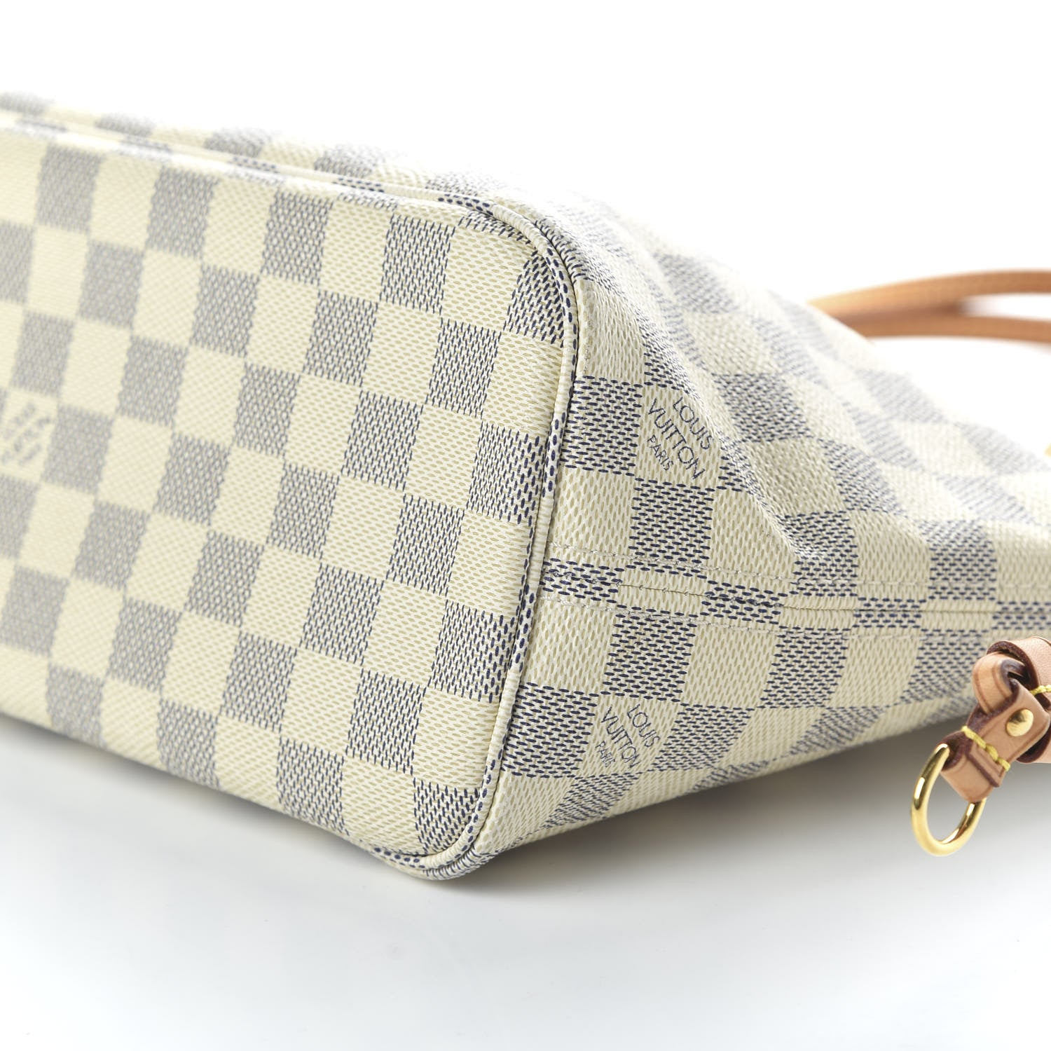 Louis Vuitton Damier Azur Neverfull PM 8 of 10