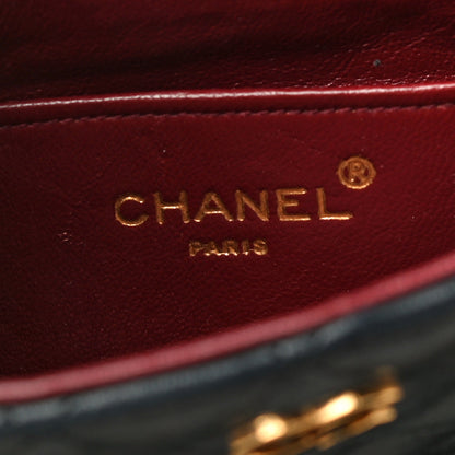 Chanel Lambskin Quilted Crossbody Black 6 of 19