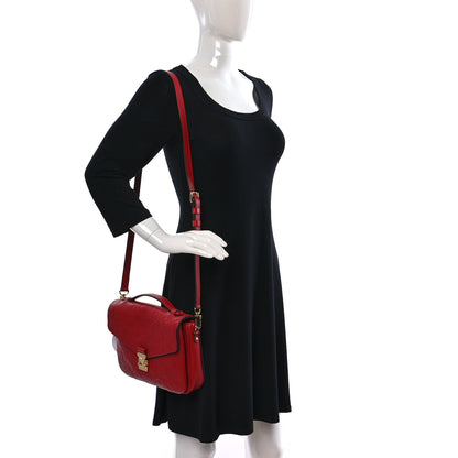 Louis Vuitton Empreinte Pochette Metis Scarlet 3 of 9