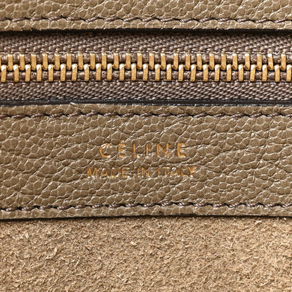 Celine Soft Grained Calfskin Medium Belt Cabas Phantom Taupe 6 of 15