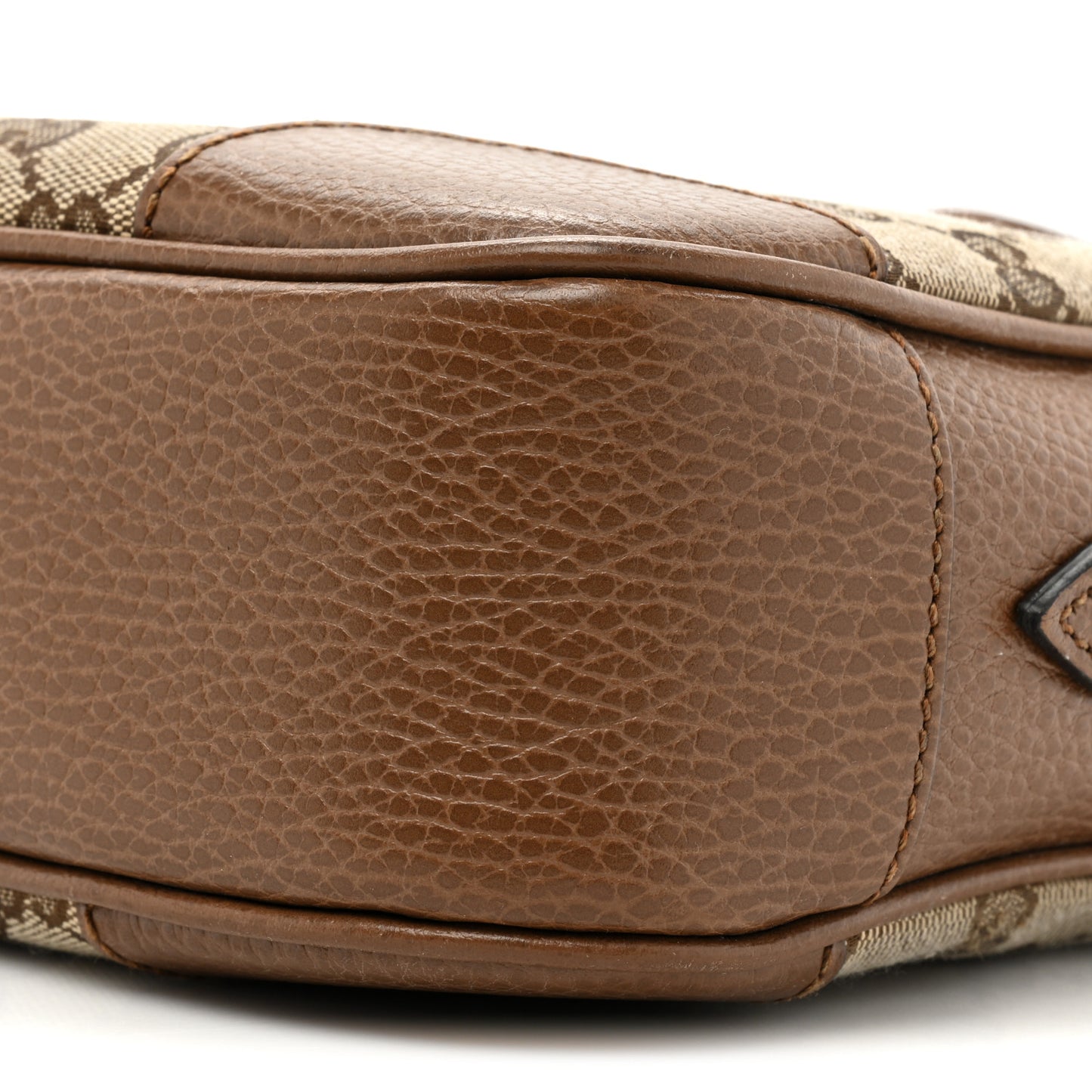 Monogram Mini Bree Messenger Bag Beige Tabacco