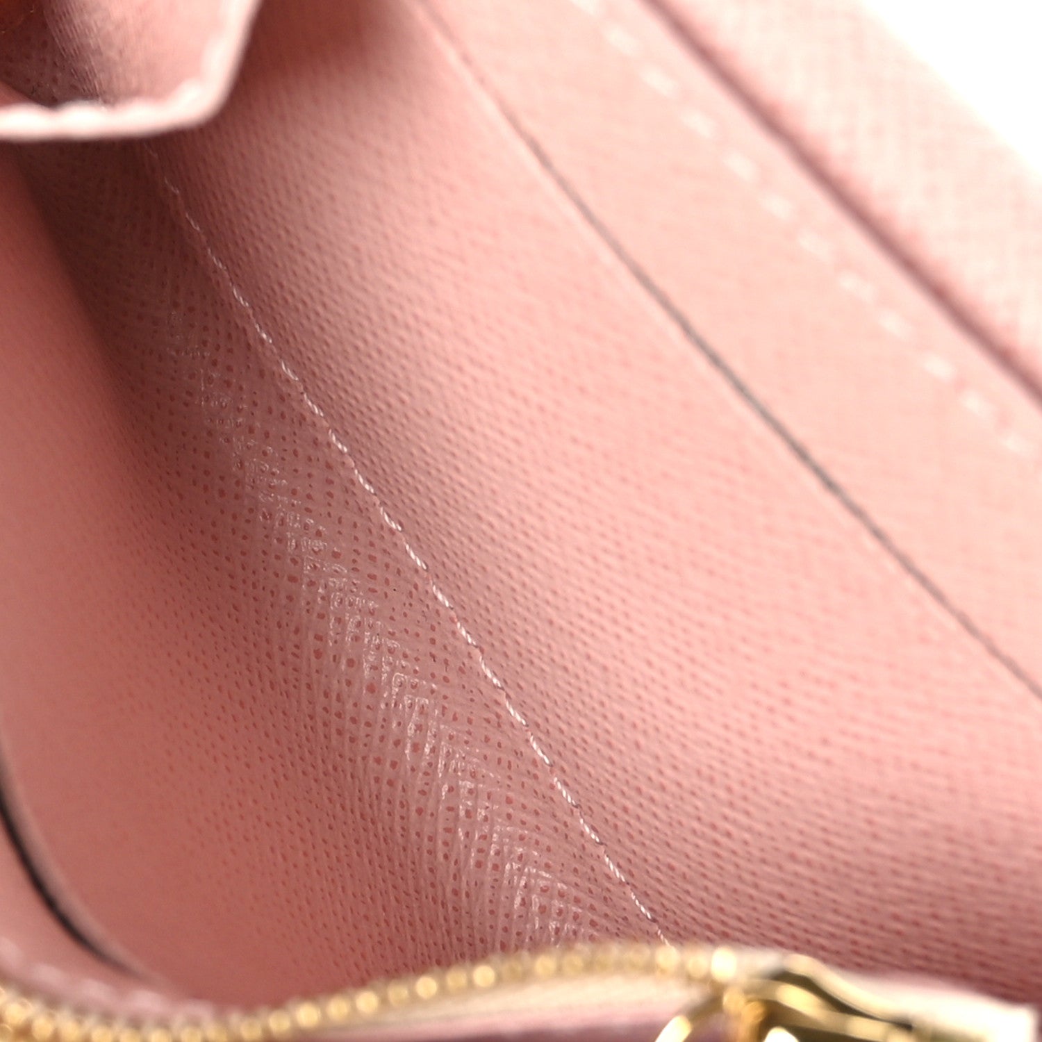 Louis Vuitton Damier Azur Rosalie Coin Purse Rose Ballerine 5 of 7